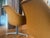 Metal Vintage, Mid Century Modern Vecta Group Swivel Chairs in Burnt Orange For Sale - Image 7 of 12
