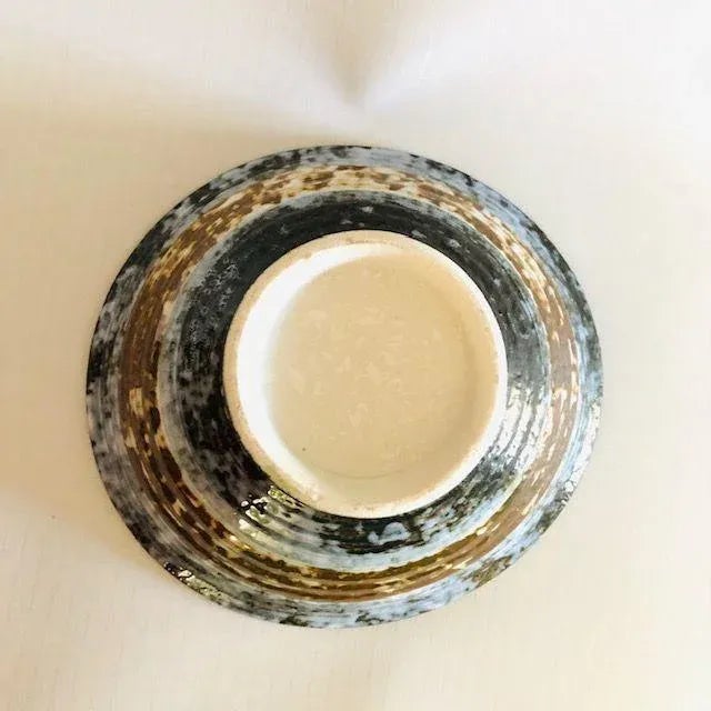 1990s 90's Hand Crafted Potter Serving Bowl For Sale - Image 5 of 6