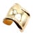 Metal Late 20th Century Tiffany & Co. Peretti Yellow Gold Medium Bone Cuff Bracelet For Sale - Image 7 of 14