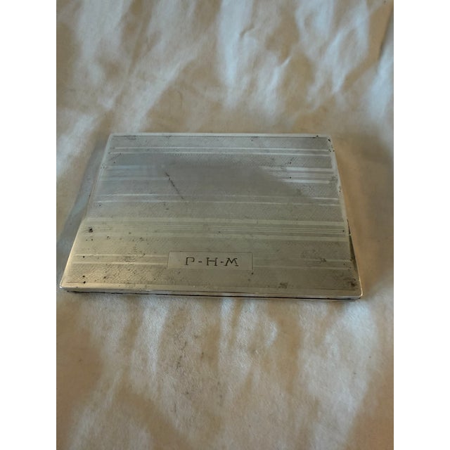 Early 20th century European 800 silver box with a simple, understated design. Compact and lightweight, suitable for...