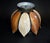 Antique Tiffany Style Lotus Ceiling Light Lamp Shade For Sale In Los Angeles - Image 6 of 15