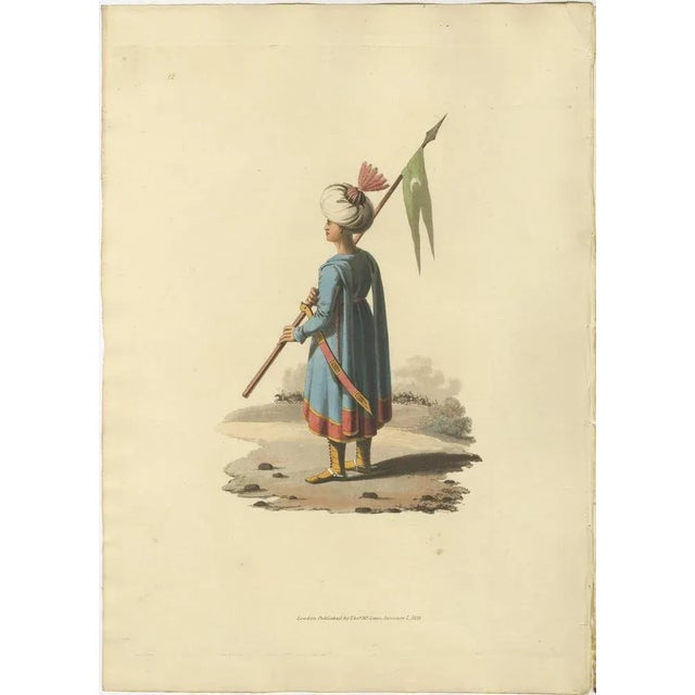 This print is from 'The Military Costume of Turkey. Illustrated by A Series of Engravings. from Drawings made on the Spot....