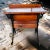 Early 20th Century Antique Wood and Cast Iron School Desk For Sale - Image 5 of 12