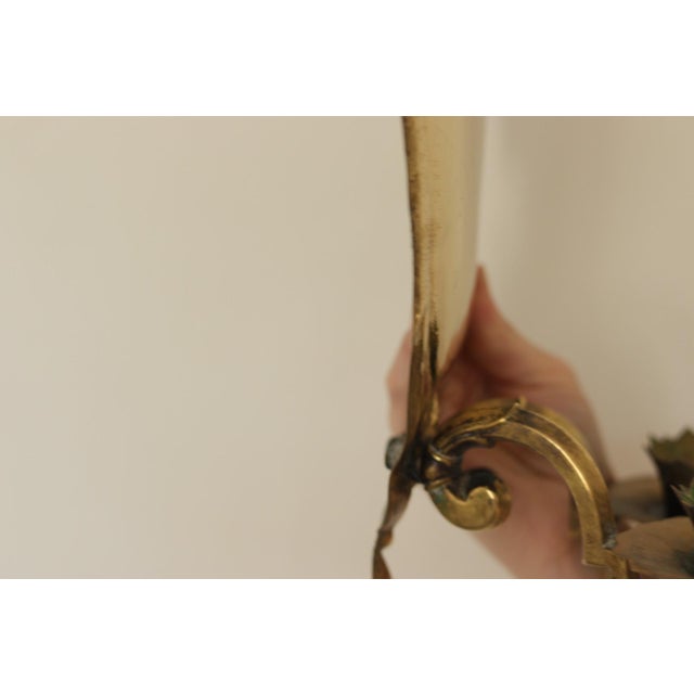 Mid-Century Swedish Brass Sconces, Set of 2 For Sale - Image 4 of 16