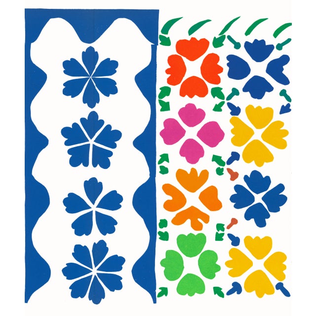 Henri Matisse 1958 Lithograph "Décoration - Masques" (Decoration - Masks) After Henri Matisse For Sale - Image 4 of 6