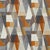 Harlequin Pythagorum Fabric in Pewter/Bronze - a Sample For Sale