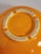 Orange Mid Century Usa Pottery Chip & Dip Platter For Sale - Image 8 of 11