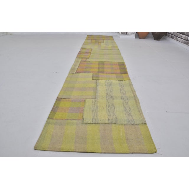 Handmade wool carpet in Turkish Anatolia , Vintage Oushak Rug,Turkish Vintage Anatolian Rug, Handmade wool Rug . One Of...