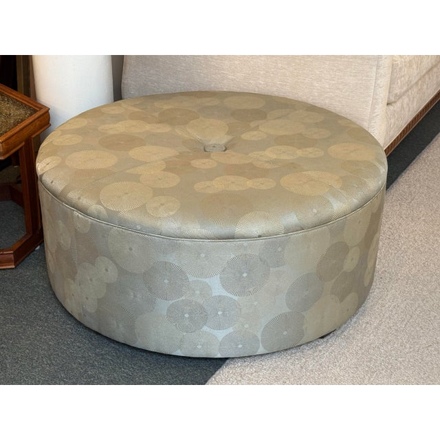 Contemporary Mitchell Gold + Bob Williams Austin Ottoman For Sale - Image 3 of 11