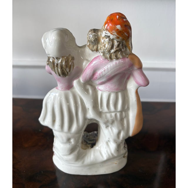 Antique Victorian Staffordshire Figure, 1880s For Sale - Image 4 of 11