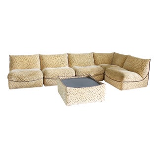 Vintage Italian Modular Sofa, 1970s, Set of 6 For Sale