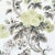 Contemporary Sample- Schumacher Pyne Hollyhock Fabric in Green Tea For Sale - Image 3 of 3