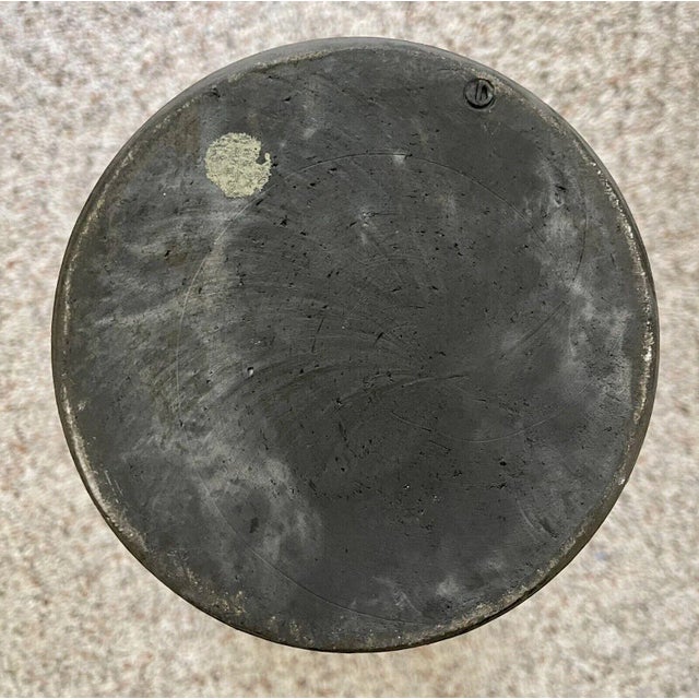 Ceramic 1980s Jamie Davis Studio Art Pottery 1980s Postmodern Raku Ceramic Vase For Sale - Image 7 of 10