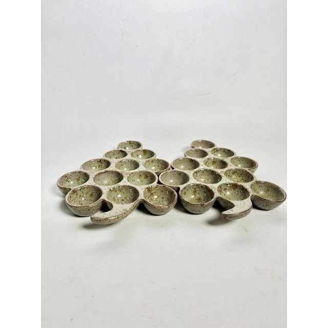 Snail or Egg Holders, France, 1980, Set of 2 For Sale - Image 4 of 10