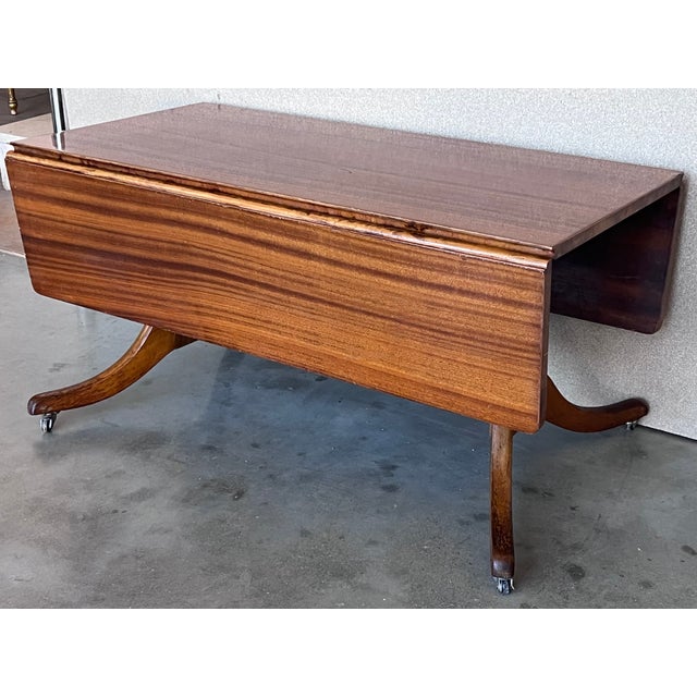 Mid-Century Modern Mid-Century Modern Convertible Liftable Coffee Dining Table For Sale - Image 3 of 12