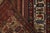 Hand-Knotted Antique Persian Qashqai Rug in Red, Beige-Brown Medallion Pattern For Sale - Image 9 of 9