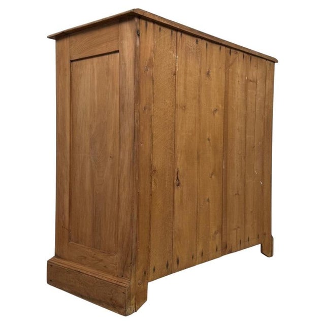 20th Century Rustic English Satinwood Chest of Drawers For Sale - Image 9 of 12