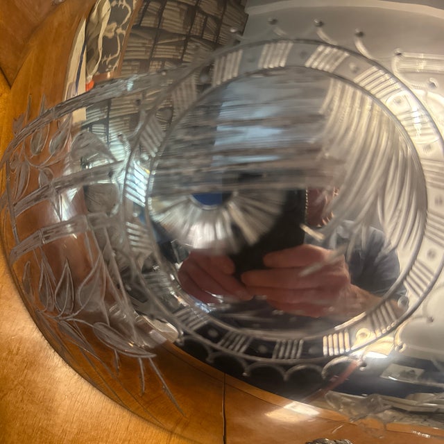 1/2 of a Silver Plated Meat Dome can be hung on wall and used as planter or left as is as wall art . Very Unique