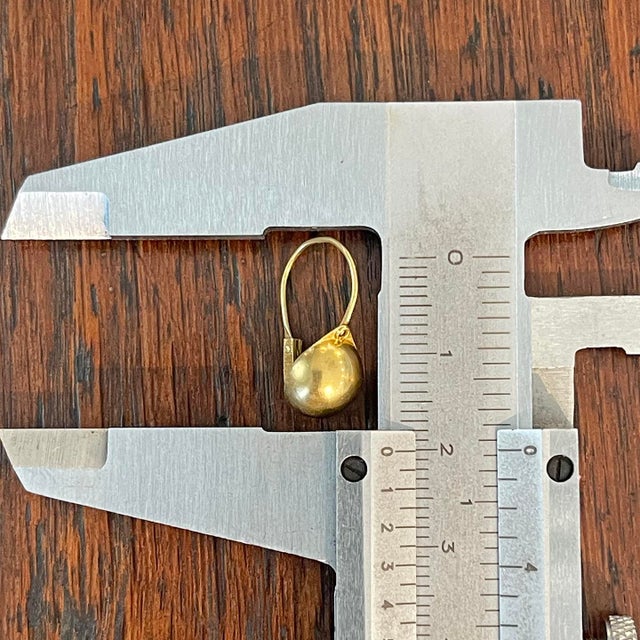 Late 19th Century Gold Etruscan Revival Night and Day Earrings - 2 Pieces For Sale - Image 10 of 10