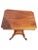 1940s American Empire Mahogany Rectangular Lyre Base Side Table, C 1940s For Sale - Image 5 of 10