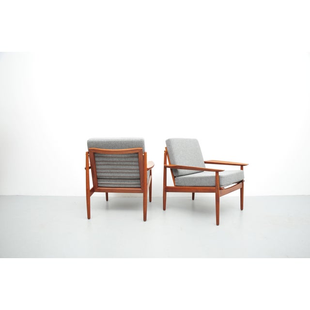 Vintage Lounge Chairs in Teak from Glostrup, 1950s, Set of 2 For Sale - Image 13 of 13