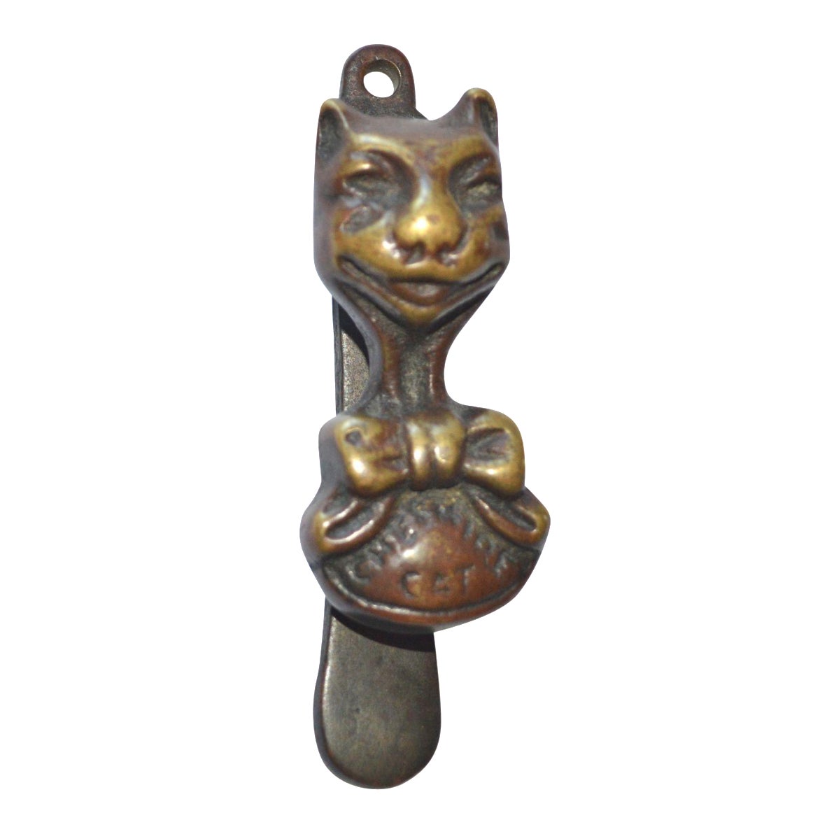 Brass Cheshire Cat Door Knocker Chairish