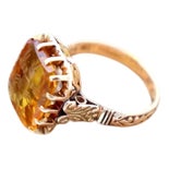 Embossed Gold Ring For Sale