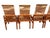 Brown Henredon Campaign Scene 1 Oak Dining Chairs Set 6 For Sale - Image 8 of 18