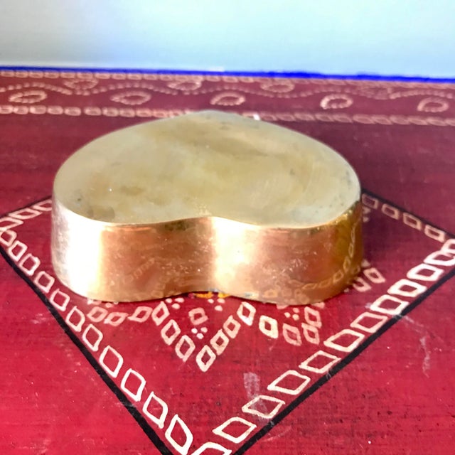 1970s Instant Brass Desk Accessories Collection For Sale - Image 5 of 6