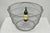 Industrial Vintage Industrial Modern Large 24" Metal Wire Oyster Clam Throw Blanket Basket For Sale - Image 3 of 16