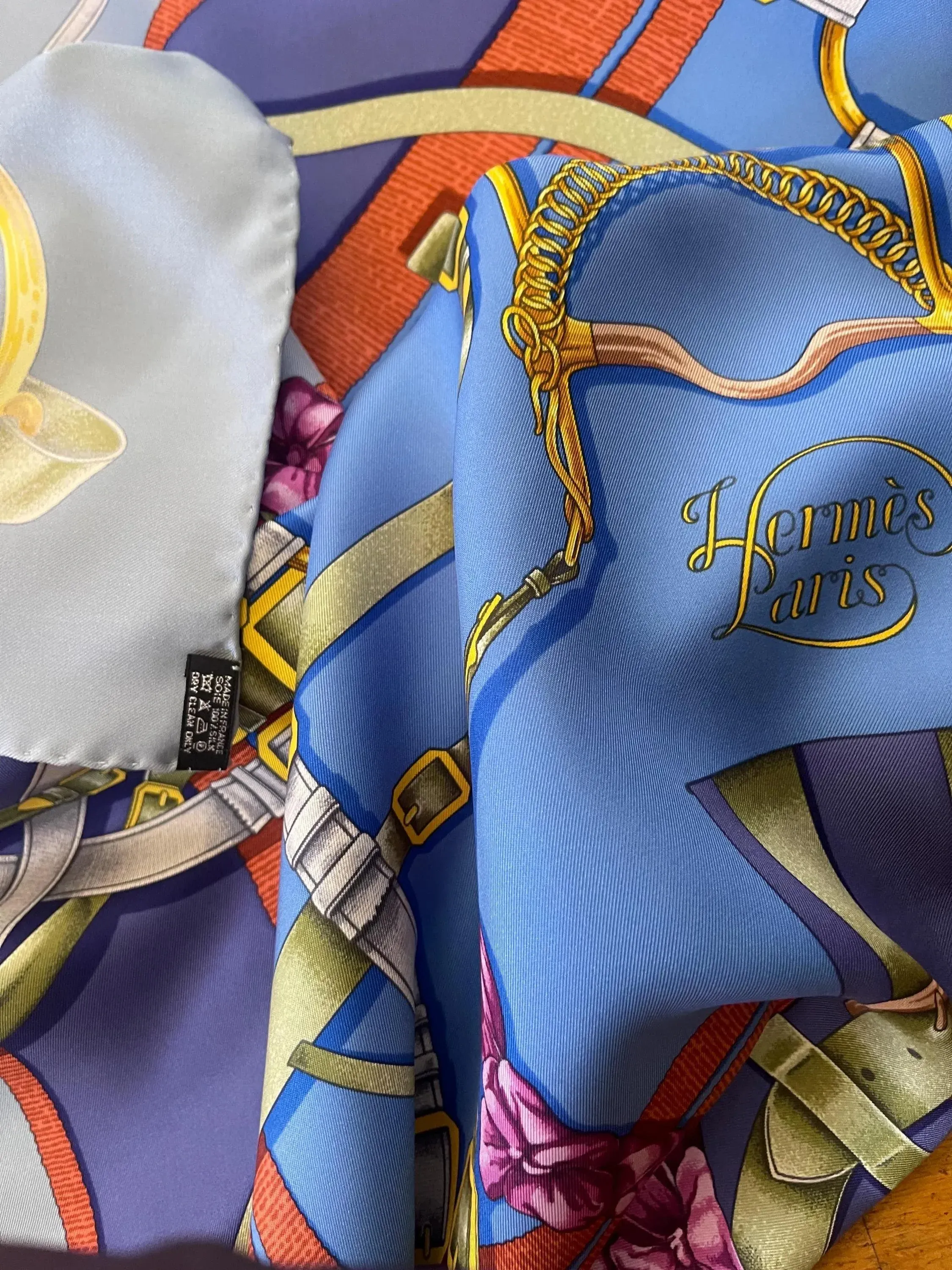 Hermès Scarf “Grand Manège” 1990 | Chairish