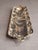 Sterling Silver 925 Repousse Mezuzah Case 6" Bark & Scrollwork For Sale - Image 11 of 13
