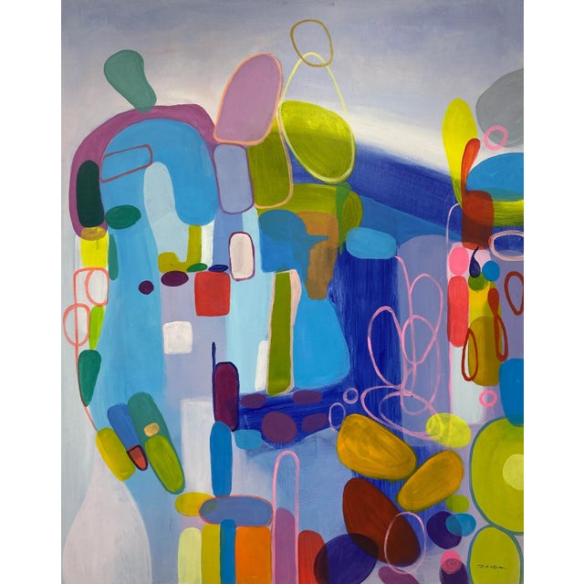 Contemporary Abstract Original Oil Painting For Sale