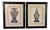 Large Contemporary Chinoiserie Urn Prints, Framed - a Pair For Sale