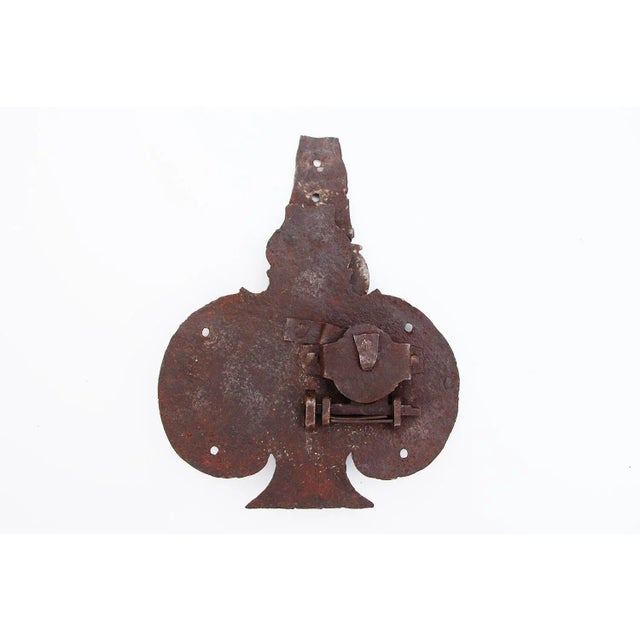 Metal 18th Century Wrought Iron Chest Lock For Sale - Image 7 of 13