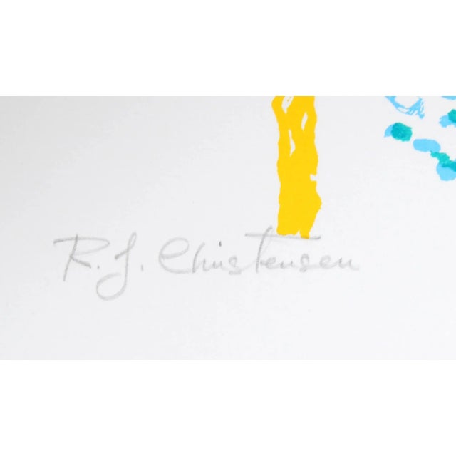 Artist: Ronald Julius Christensen, American (1923 - 1999) Title: Passion Flower Year: 1980 Medium: Lithograph, signed and...