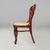 Antique Italian Wood and Vienna Straw Chairs with Curl Details, 1890s, Set of 4 For Sale - Image 4 of 18