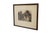 Antique etching of the "Grander Mühle", a historic watermill located in Grönwohld, Schleswig-Holstein, Germany by Emy...