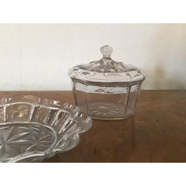 Antique Anglo Irish 18th Century English Cut Glass Covered Tureen & Under Plate For Sale In New York - Image 6 of 10