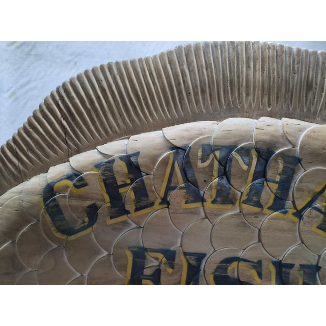 Boston Fish Market Trade Sign For Sale - Image 10 of 12