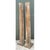 Wood Vintage Wooden Architectural Columns - Pair For Sale - Image 7 of 13