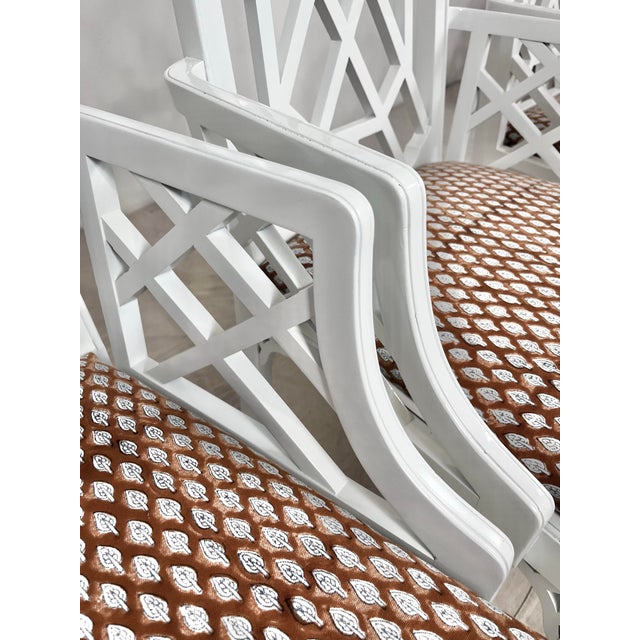 Vintage Century Furniture Pagoda Dining Chairs- Set of 10 For Sale - Image 9 of 12