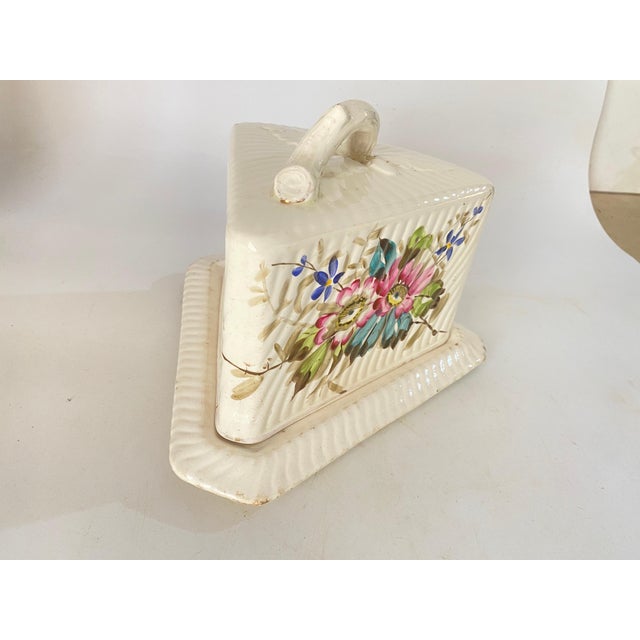 Cheese Tray in Ceramic in White Color, France, 1970s For Sale - Image 13 of 14