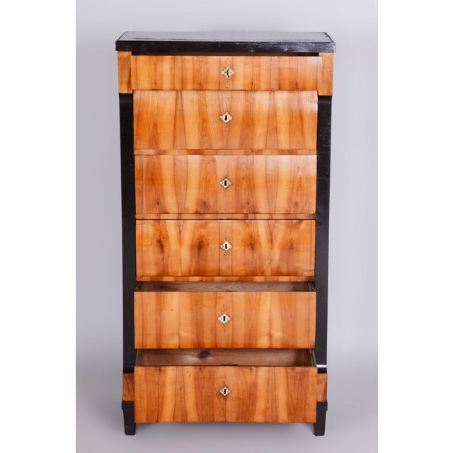 Biedermeier Cherrywood Shelf, Austria, 1810s For Sale - Image 3 of 16