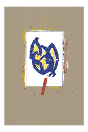 Glenn Goldberg-Lincoln Center Out Of Doors-1990 Serigraph-SIGNED