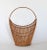 Vintage Italian Pencil Reed Basket For Sale - Image 10 of 10