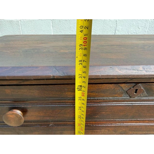 Antique Victorian Eastlake Style Dresser or Chest With Three Drawers For Sale - Image 12 of 15