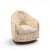 Milo Baughman for Thayer Coggin Mid Century Walnut Base Swivel Lounge Chair For Sale - Image 9 of 10