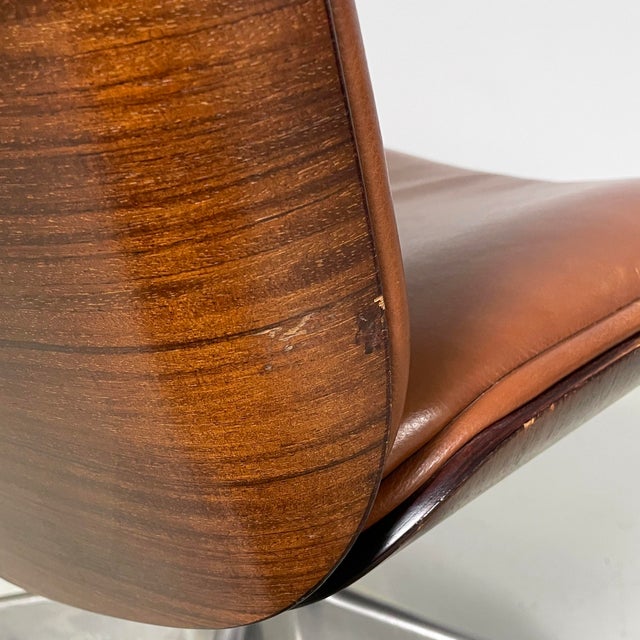 Italian Modern Office Chairs by Ico Parisi for Mim, 1970s, Set of 8 For Sale - Image 16 of 18