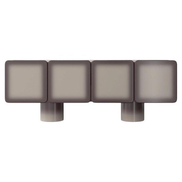 Four-Doors Sideboard with Lacquer Finish by Ultramobili For Sale - Image 13 of 13